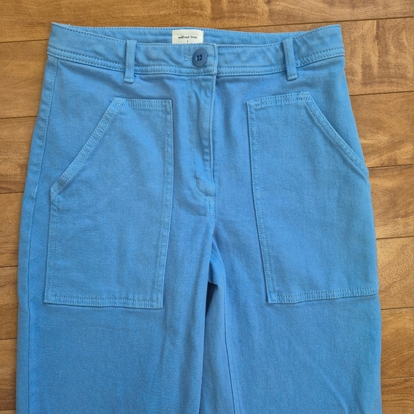 Wilfred Aritzia Women's Blue Modern Utility Pant Size 2 - Picture 5 of 8